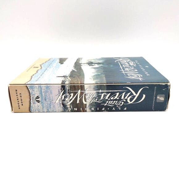 Fly Fishing Great Rivers of the West Big Box Macintosh 1995 Game Factory Sealed - Picture 6 of 6